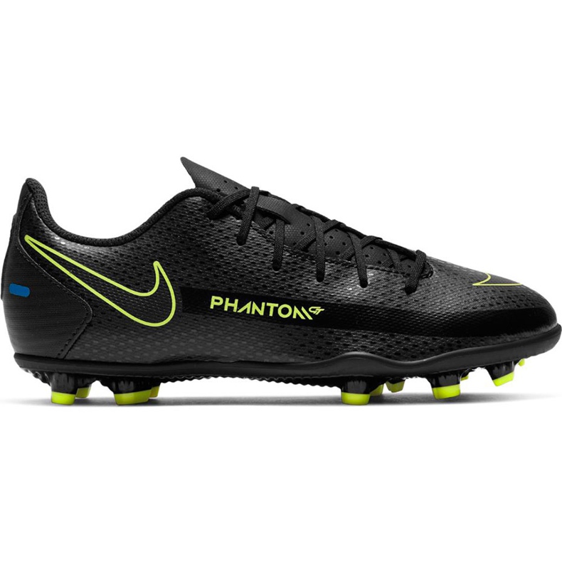 Nike Phantom Gt Club FG / MG Junior CK8479 090 futballcipő fekete fekete