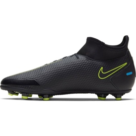 Nike Phantom Gt Club Df FG / MG M CW6672 090 futballcipő fekete fekete