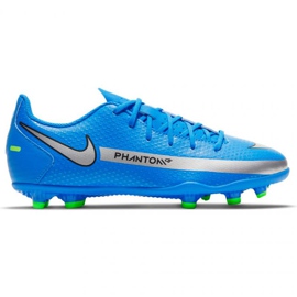 Nike Phantom Gt Club FG / MG Jr CK8479 -400 futballcipő sokszínű kék