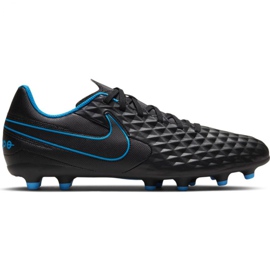 Nike Tiempo Legend 8 Club FG / MG M AT6107-090 futballcipő fekete fekete