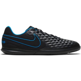 Nike Tiempo Legend 8 Club Ic M AT6110-090 futballcipő fekete fekete Nike Tiempo Legend 8 Club Ic M AT6110-090 futballcipő fekete fekete