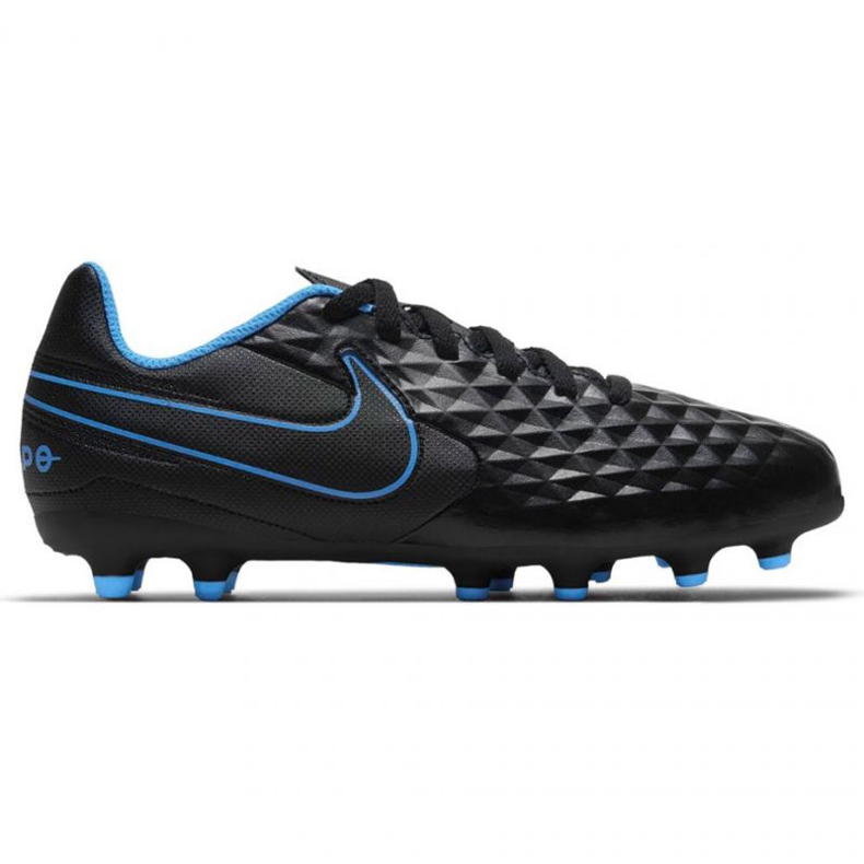 Nike Tiempo Legend 8 Club FG / MG Jr AT5881-090 futballcipő fekete fekete