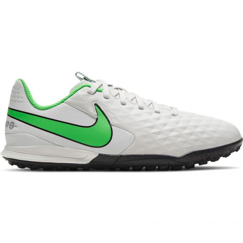 Nike Tiempo Legend 8 Tf Academy Jr AT5736-030 futballcipő fekete, fehér/elefántcsont fehér