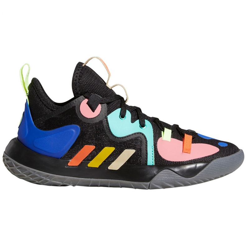 Adidas Harden Stepback 2 Jr FZ1546 kosárlabda cipő sokszínű sokszínű