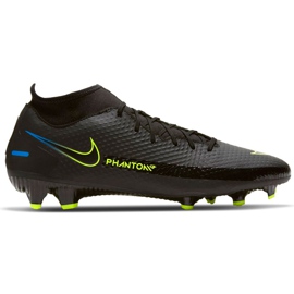 Nike Phantom Gt Academy Df FG / MG CW6667 090 futballcipő fekete fekete