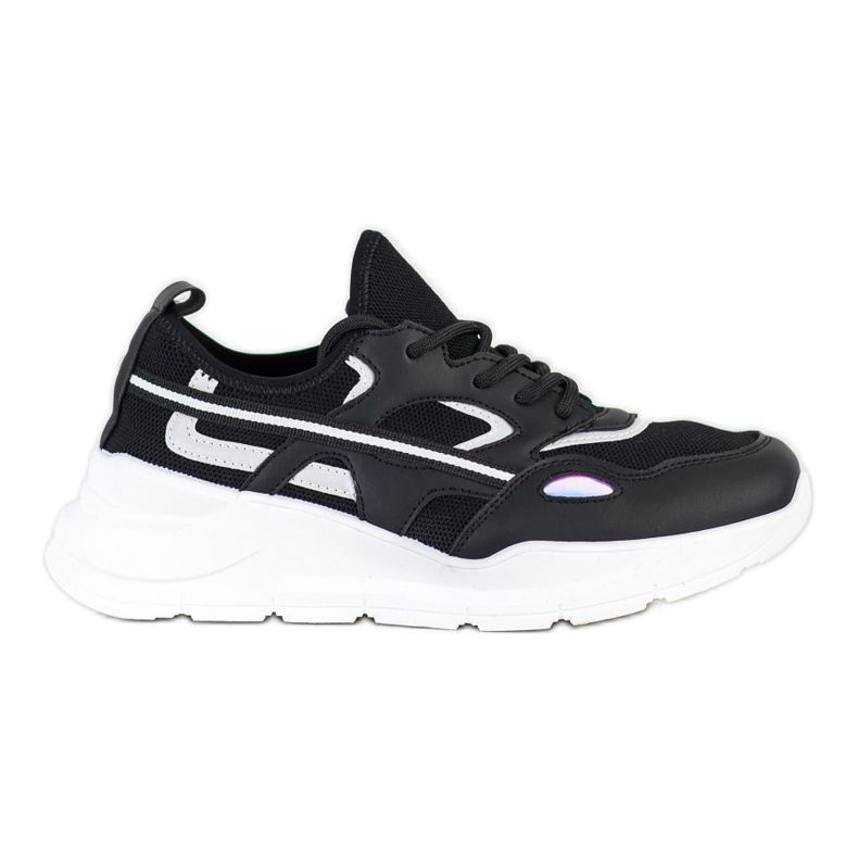 SHELOVET Alkalmi fekete cipők