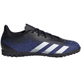 Futballcipő adidas Predator Freak.4 Tf fekete és sötétkék FY0634