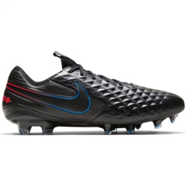 Nike Tiempo Legend 8 Elite Fg M AT5293-090 futballcipő fekete fekete