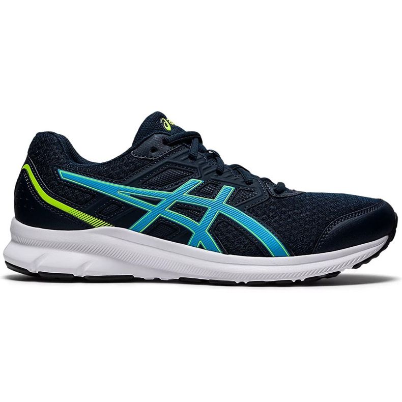 Asics Jolt 3 sötétkék 1011B034 400 férfi cipő zöld