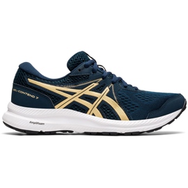 Női cipő Asics Gel-Contend 7 sötétkék 1012A911 401 aranysárga Női cipő Asics Gel-Contend 7 sötétkék 1012A911 401 aranysárga