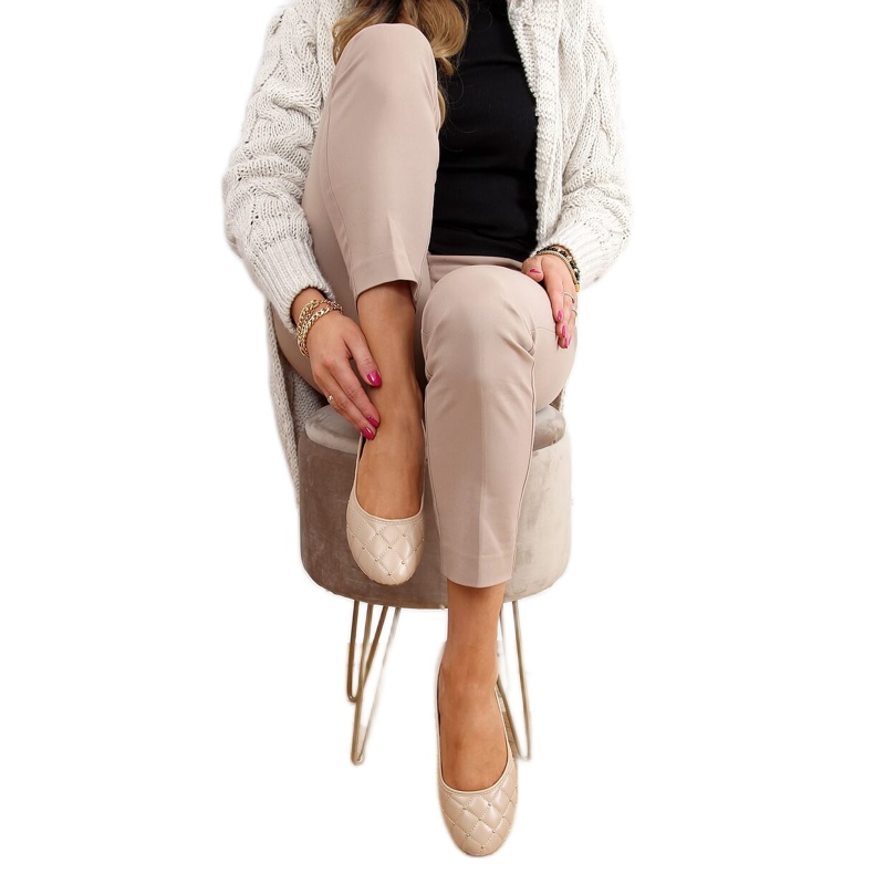 CD81P Khaki bézs balerinák CD81P Khaki bézs balerinák