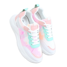 Színes 6139 narancssárga sportcipő sokszínű Színes 6139 narancssárga sportcipő sokszínű