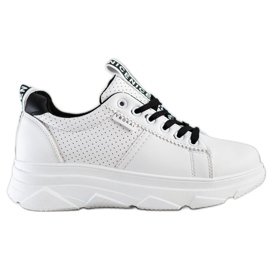 SHELOVET Cipők A Fehér Szép Platformon