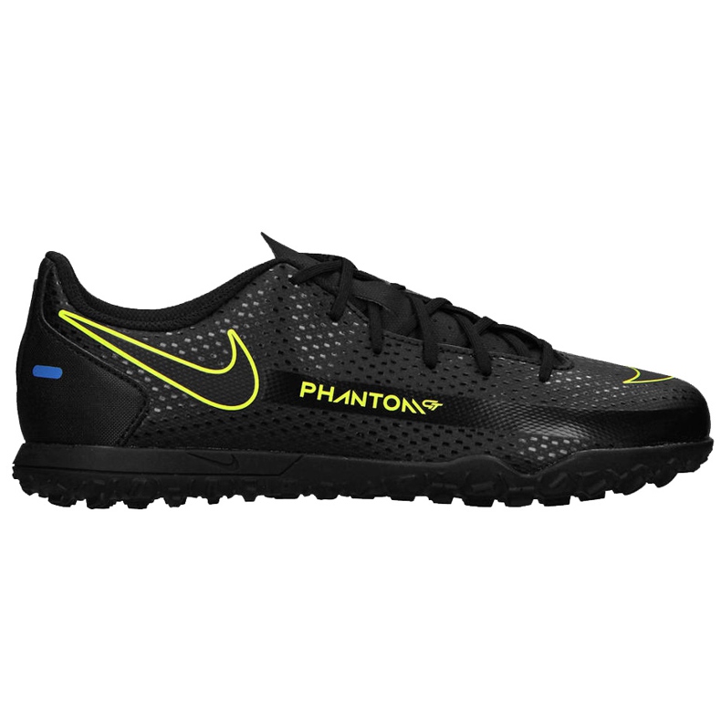 Nike Phantom Gt Club Tf Junior CK8483 090 futballcipő fekete fekete