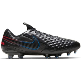 Nike Tiempo Legend 8 Elite Fg futballcipő fekete AT5293 090 Nike Tiempo Legend 8 Elite Fg futballcipő fekete AT5293 090