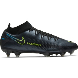 Nike Phantom Gt Elite Dynamic Fit Fg CW6589 090 futballcipő fekete fekete