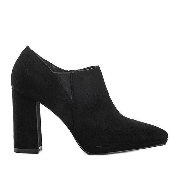 Fekete velúr bokacsizma a Carl oszlopon