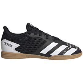 Adidas Predator 20.4 Sala Junior FW9224 futballcipőben fekete fekete