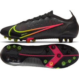 Nike Mercurial Vapor 14 Elite Ag M CZ8717 090 futballcipő sokszínű fekete Nike Mercurial Vapor 14 Elite Ag M CZ8717 090 futballcipő sokszínű fekete
