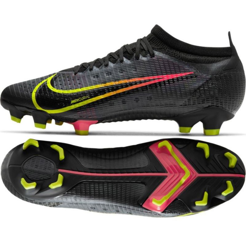 Nike Mercurial Vapor 14 Pro Fg M CU5693 090 futballcipő sokszínű fekete