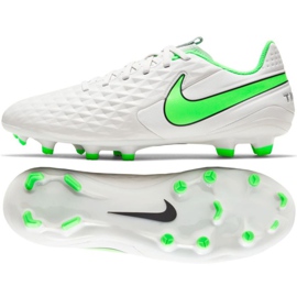 Nike Tiempo Legend 8 Academy Mg M AT5292 030 futballcipő fehér fehér Nike Tiempo Legend 8 Academy Mg M AT5292 030 futballcipő fehér fehér