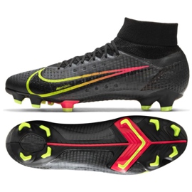 Nike Mercurial Superfly 8 Pro Fg M CV0961 090 futballcipő sokszínű fekete