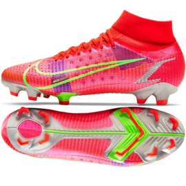Nike Mercurial Superfly 8 Pro Fg M CV0961 600 futballcipő piros piros