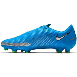 Nike Phantom Gt Academy FG / MG M CK8460 400 futballcipő kék kék