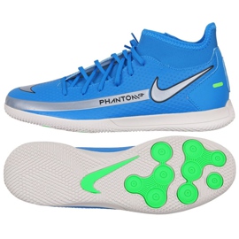 Nike Phantom Gt Club Df Ic M CW6671 400 futballcipő kék kék Nike Phantom Gt Club Df Ic M CW6671 400 futballcipő kék kék
