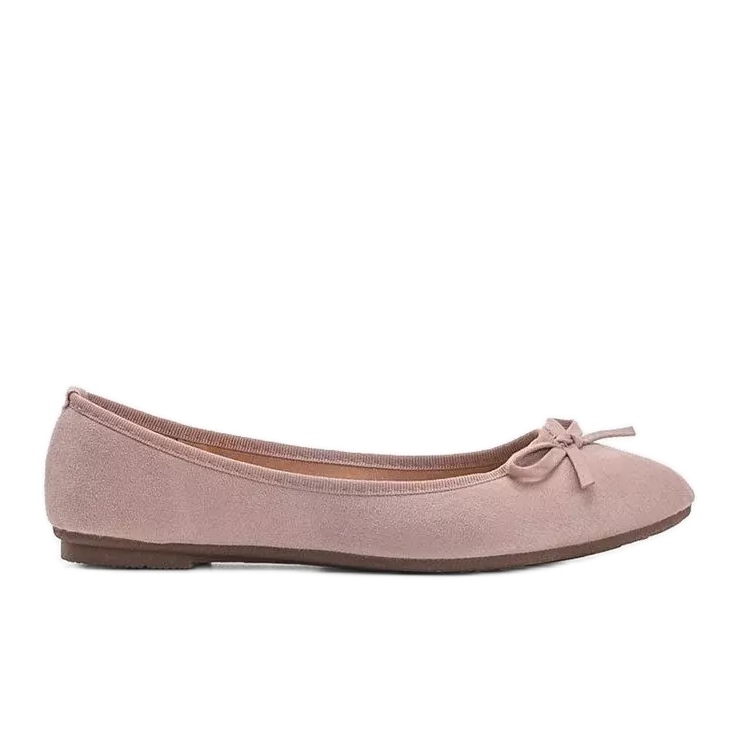 Rózsaszín balerinák íjjal Angelina