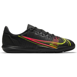 Nike Mercurial Vapor 14 Academy Ic Junior CV0815 090 futballcipő fekete fekete Nike Mercurial Vapor 14 Academy Ic Junior CV0815 090 futballcipő fekete fekete