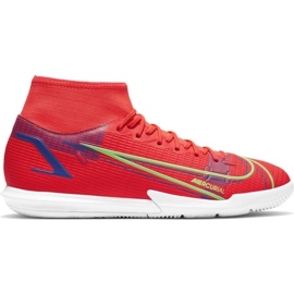 Nike Mercurial Superfly 8 Academy Ic CV0847 600 futballcipő piros piros