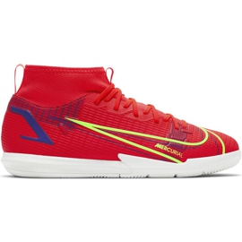 Nike Mercurial Superfly 8 Academy Ic Junior CV0784 600 futballcipő piros piros Nike Mercurial Superfly 8 Academy Ic Junior CV0784 600 futballcipő piros piros
