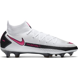 Nike Phantom Gt Elite Df Fg CW6589 160 futballcipő fehér fehér
