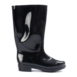 Magasfényű galushes fekete