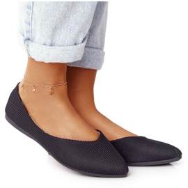 Finom balerina Spitz Vinceza 2187 fekete