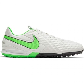 Nike Legend 8 Pro Tf M AT6136 030 futballcipő fehér fehér