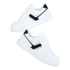 Fehér női cipők 1063 Fekete Fehér női cipők 1063 Fekete