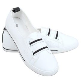 Fehér női cipők 6284 Fekete Fehér női cipők 6284 Fekete