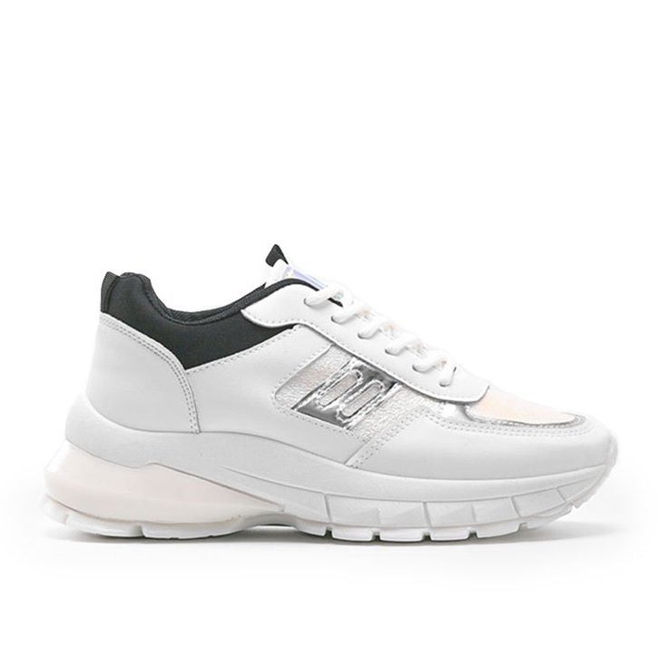 Fekete -fehér Dana cipők