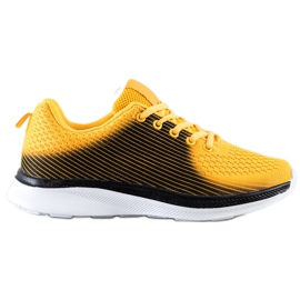 Bona Könnyű sportcipők fekete sárga Bona Könnyű sportcipők fekete sárga