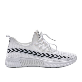 Kaylee fehér csúszós cipők