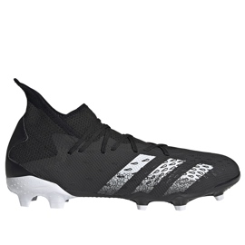 Adidas Predator Freak.3 Fg FY1030 futballcipő fekete fekete