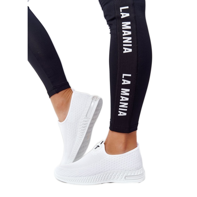 PS1 Női sportcipő felcsúsztatható fehér Legyen rugalmas