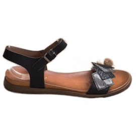 Stílusos Sergio Leone szandál fekete