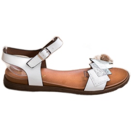 Stílusos Sergio Leone szandál fehér