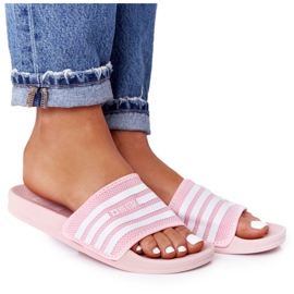 Női papucs Big Star FF274A352 Pink rózsaszín