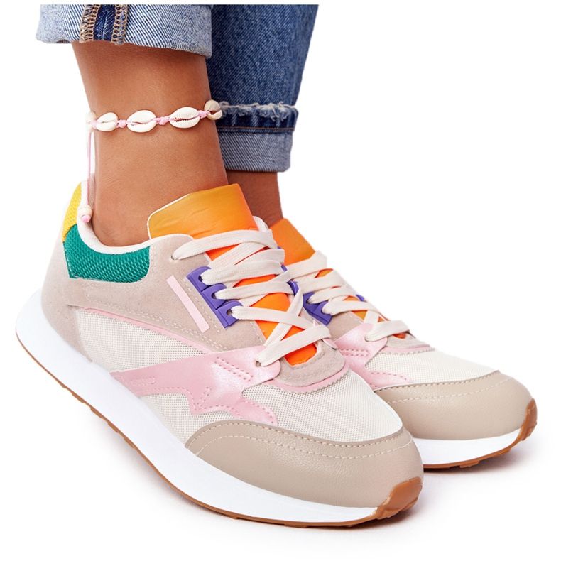 PS1 Női sportcipő Cipők Bézs óra után sokszínű
