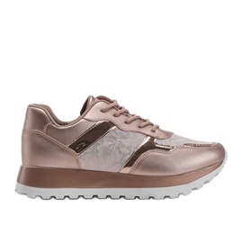 Ökobőr pezsgőcipők 2019-447 sokszínű aranysárga Ökobőr pezsgőcipők 2019-447 sokszínű aranysárga