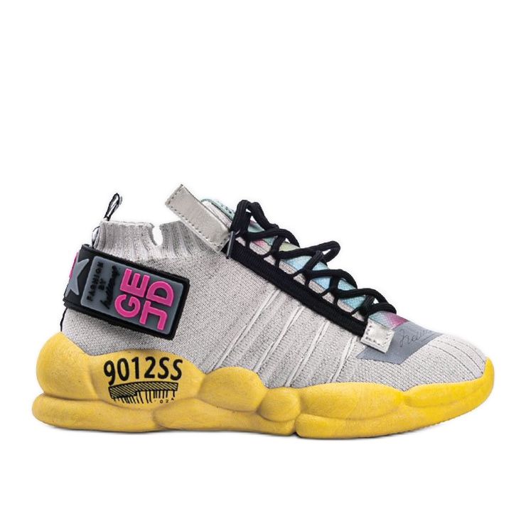 Cipők bézs zokni Ava sokszínű Cipők bézs zokni Ava sokszínű